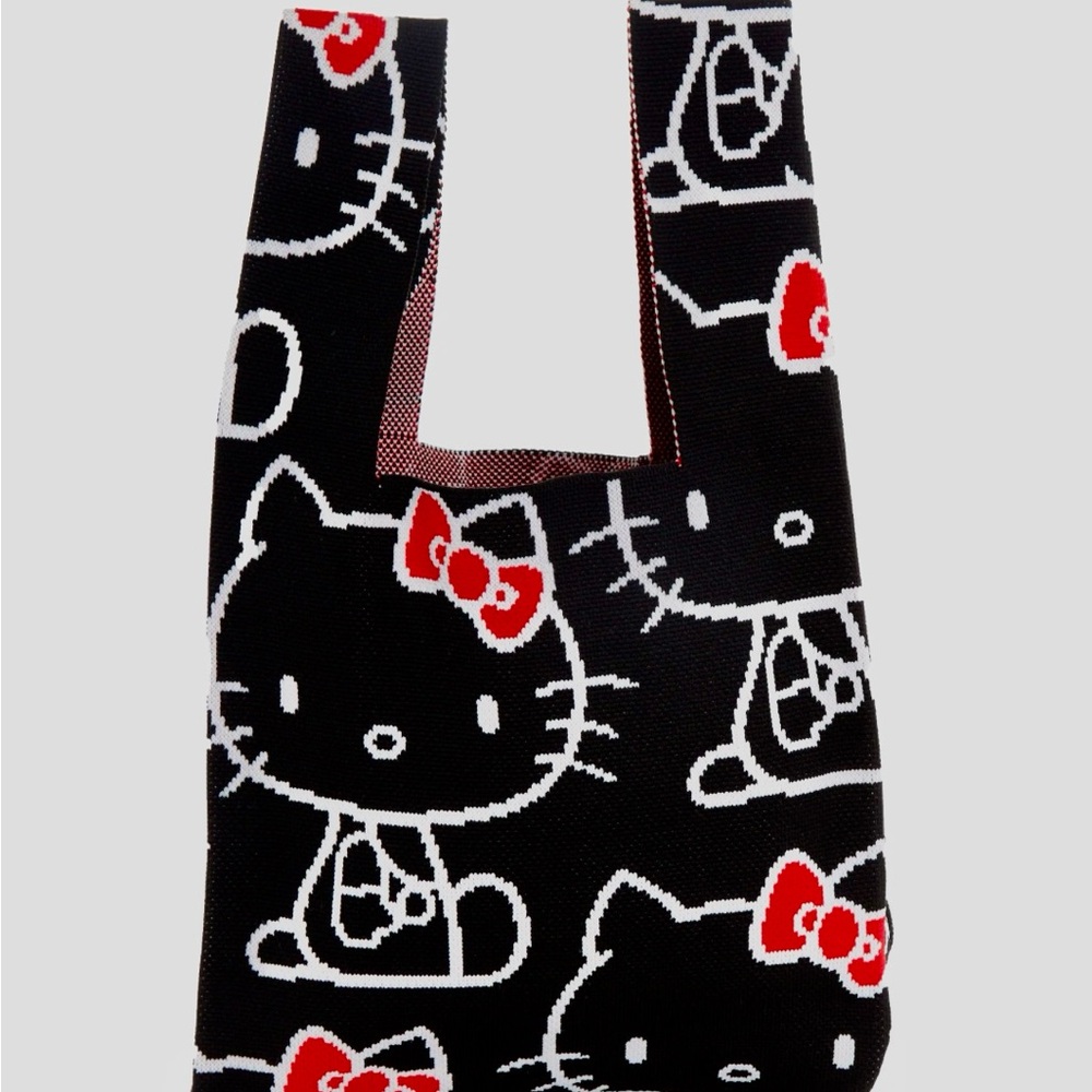 HELLO KITTY CLOTH HOBO BAG. NWT